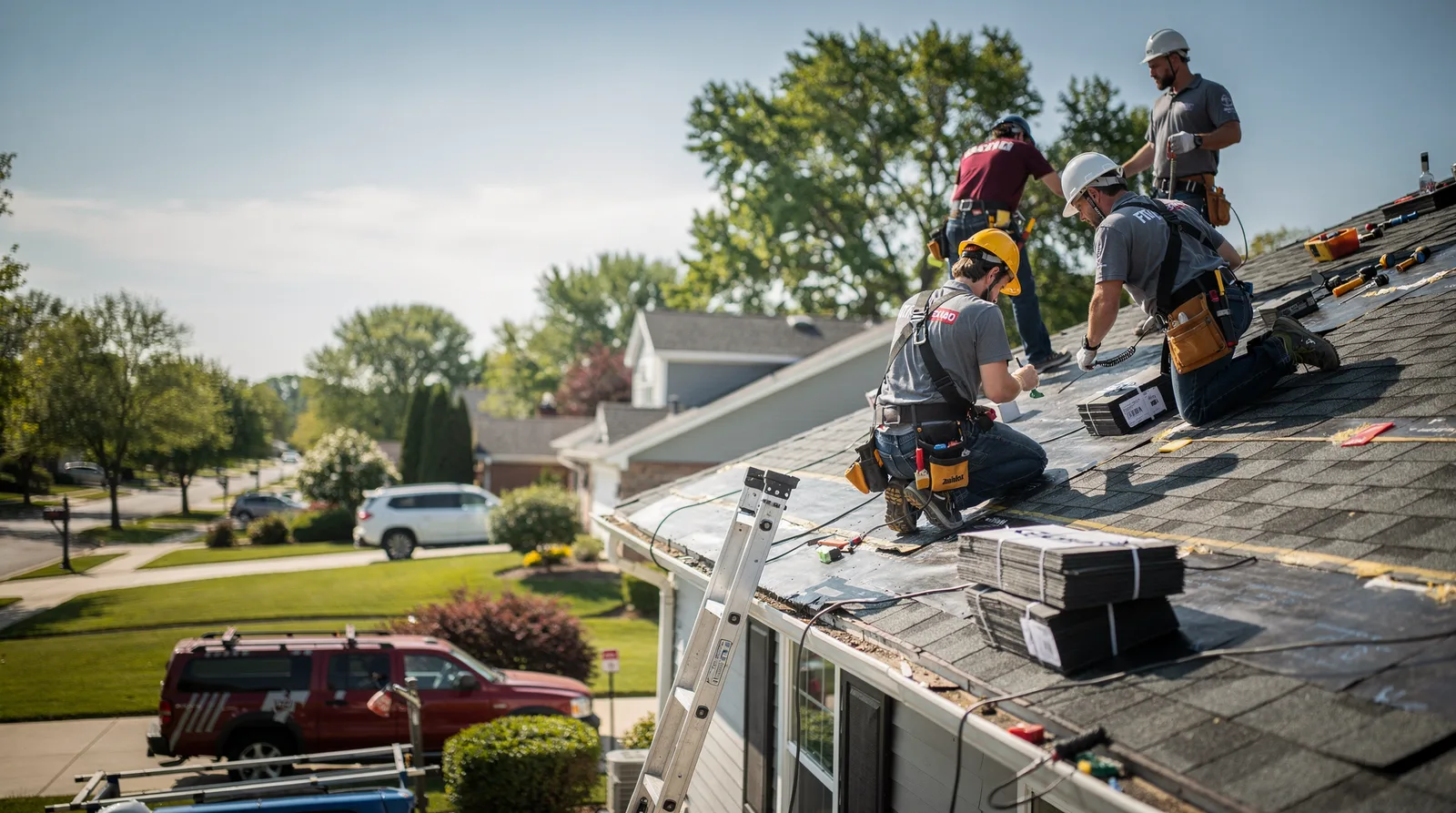 Roof Repair in Crestwood, IL around you